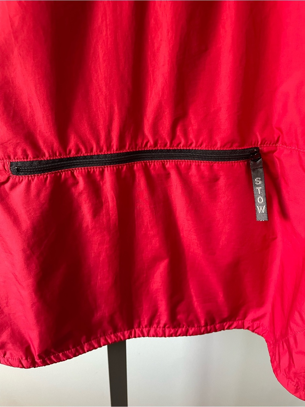 Y2K Vintage North Face Stow Windbreaker Jacket Red Mens Size Large - Picture 7 of 8